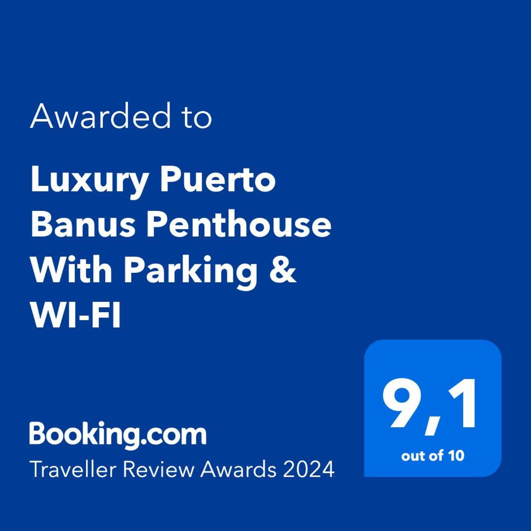 Апартаменти Luxury Puerto Banus Penthouse With Parking & Wi-Fi Марбелья Екстер'єр фото